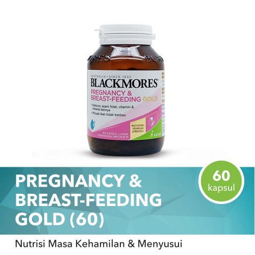 Blackmores Pregnancy &amp; Breast - Feeding Gold (60)