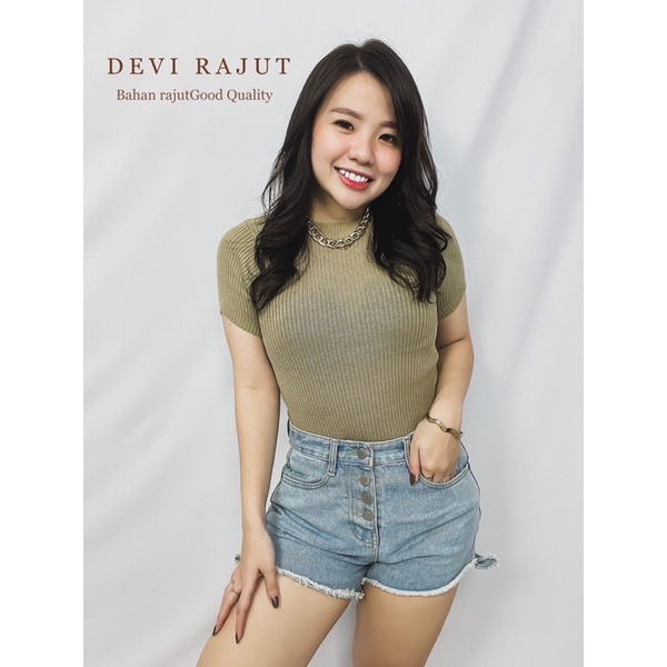 MDLV ~ BG DEVI RAJUT // BAJU RAJUT // ATASAN RAJUT // FASHION WANITA