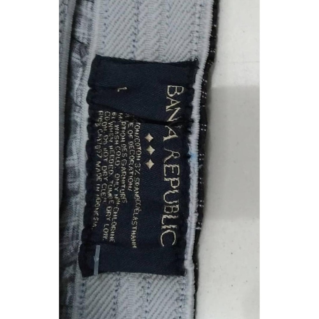 CELANA PENDEK PRIA CD / BOXER BANANA REPUBLIC - Hitam, M