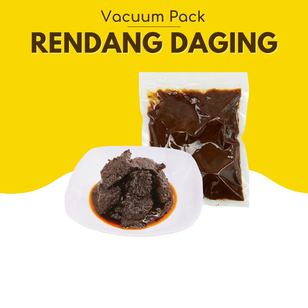 

Sepiring Padang - RENDANG DAGING VACUUM PACK