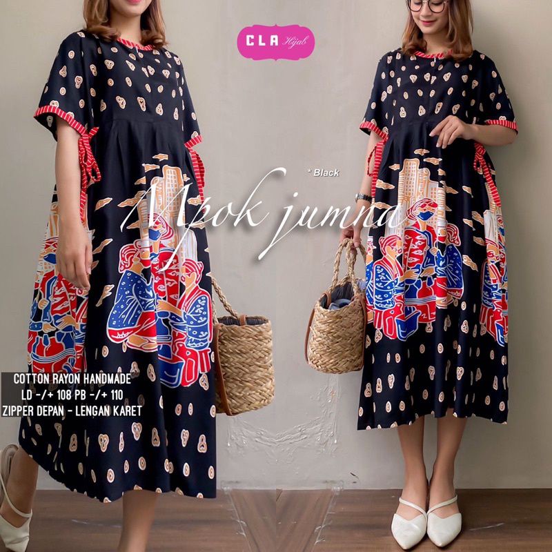 Mpok Jumna Homedress Daster by Cla Hijab