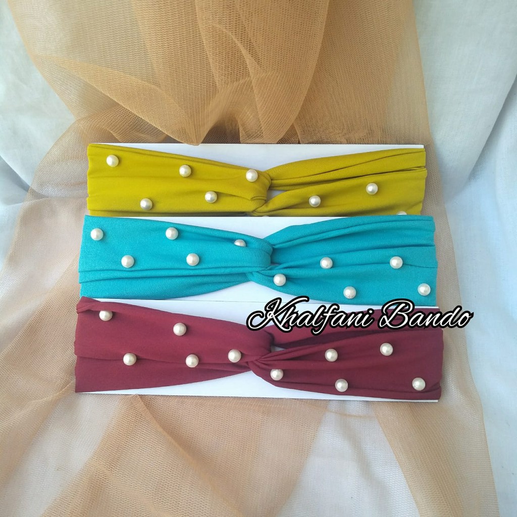 BANDANA DEWASA SOULMATE MUTIARA [ALA KOREA]