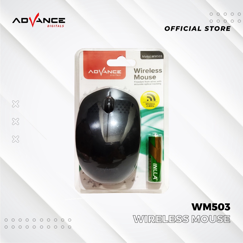 Mouse Wireless Advance WM-503 / WM503 1600 DPI