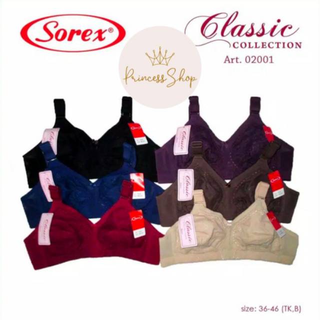 Bra sorex CUP BESAR TANPA KAWAT/BH 02001 TERLARIS