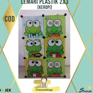 Terbatas L6Q Lemari  pakaian Lemari  plastik  Lemari  kartun 