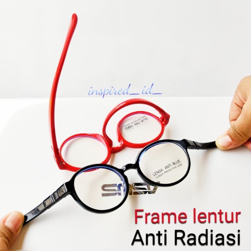 Kacamata Anak  Anti Radiasi Frame Lentur-1