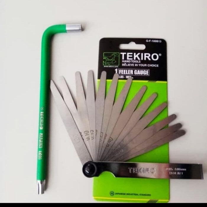 Kunci T Terlengkap, Tekiro Kunci L Stel Klep T40 + Fuller Blade 13 Tekiro
