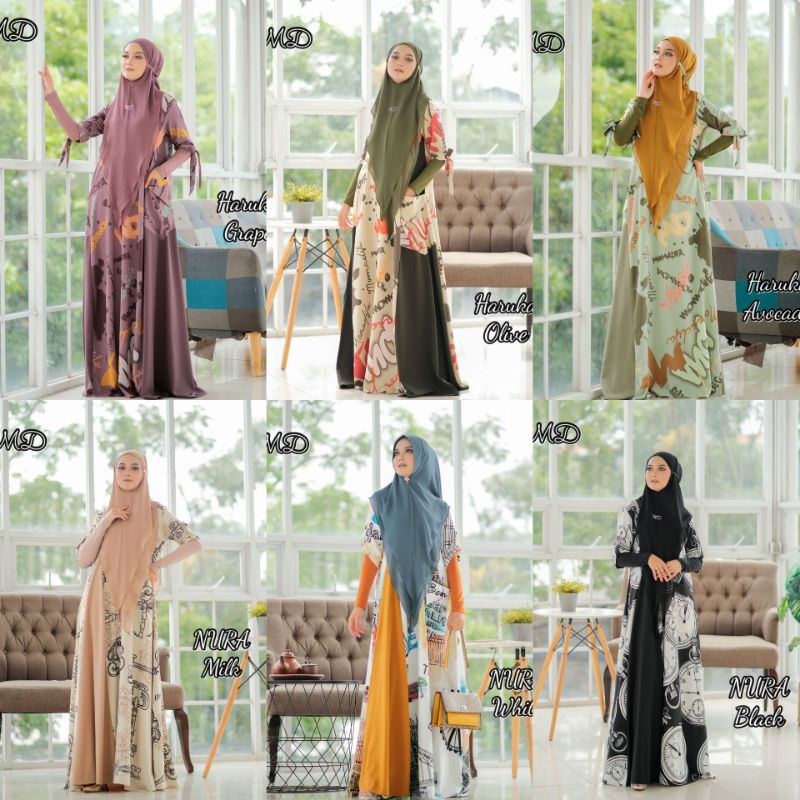 Set Abaya series original by MD Syari