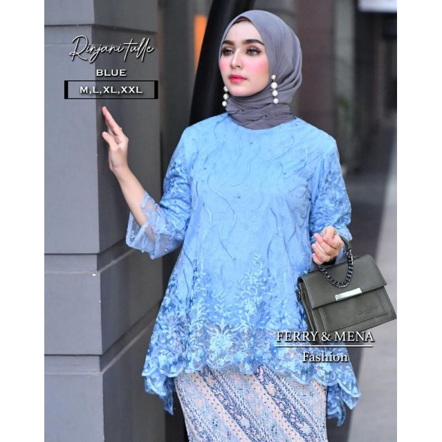 KEBAYA ORIGINAL//KEBAYA MODERN//RINJANI TULLE//Kode FM