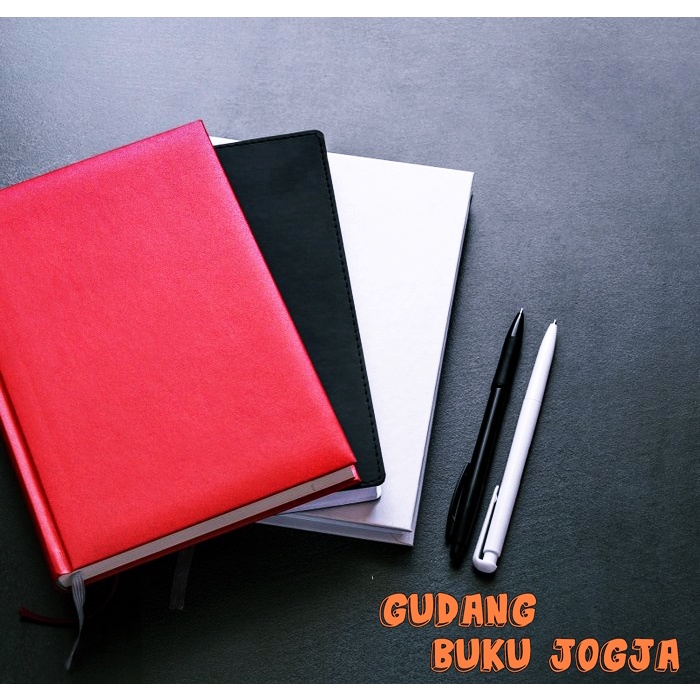 

Buku Diary atau buku catatan ukuran A5 separuh A4 - buku bersegel