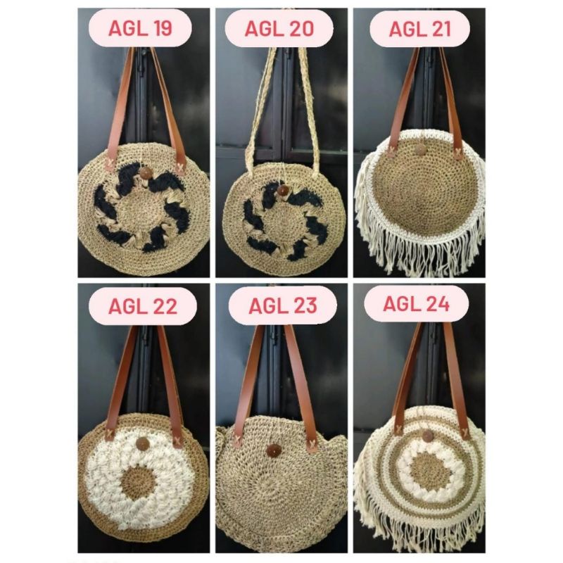 RAJUT ANYAMAN AGEL TAS RAJUT ANYAMAN AGEL AGEL