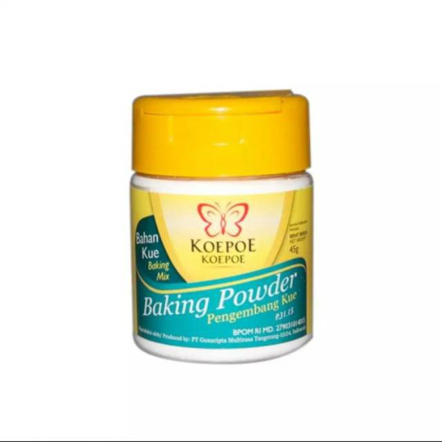 KOEPOE KOEPOE BAKING POWDER 45 GR