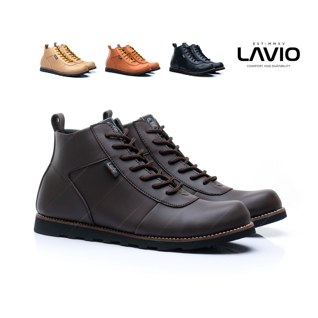 Sepatu Boots Pria Casual Fashion Lavio Phantom Terbaru