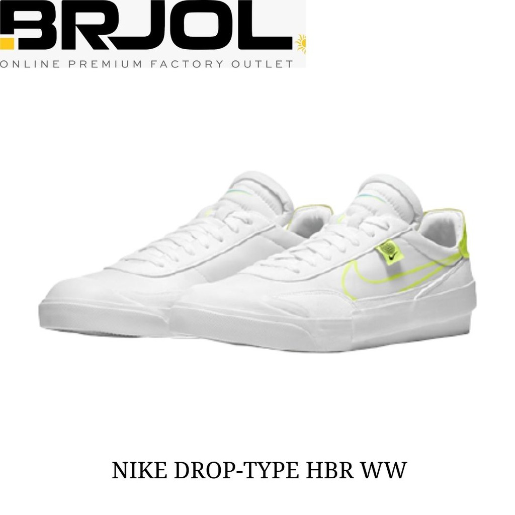 SEPATU LARI PRIA ORIGINAL NIKE NIKE DROP-TYPE HBR WW CZ5847 PUTIH HIJAU