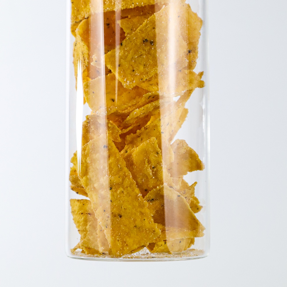 GS7i one two cups toples kaca penyimpanan makanan borosilicate glass storage jar 550ml - gh1270 - transparent Or-i