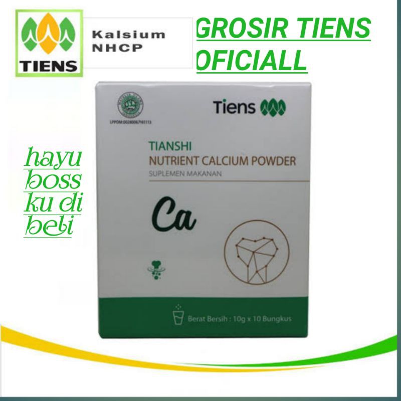 TIENS PENIGI BADAN KALSIYUM+ZING DI JAMIN ORI BOSS