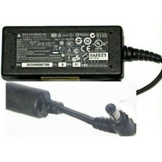 Adaptor Charger Acer Aspire One ZG5, A150, D150, 19V 1.58A Original