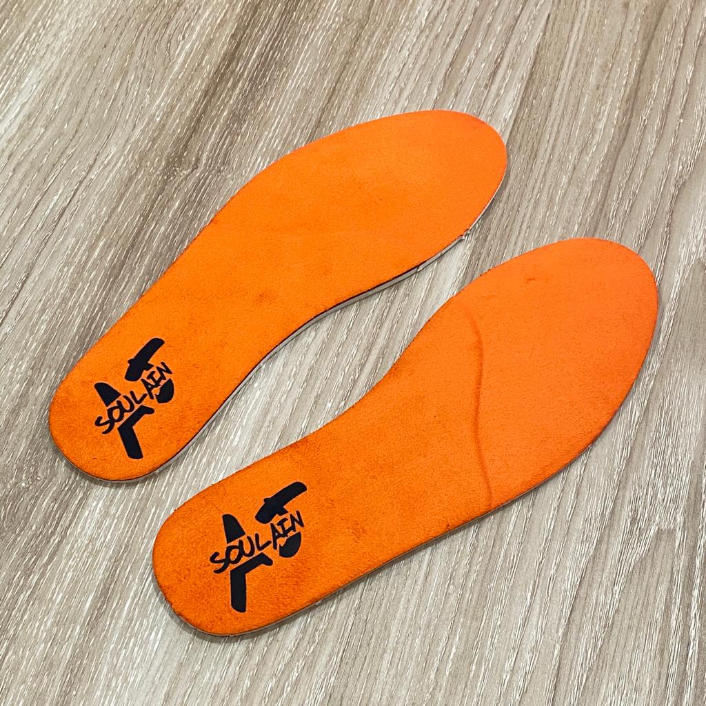 INSOLE FOAM KHUSUS SEPATU NIKE AIR JORDAN - SHATTERED ORANGE