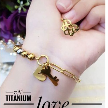 TiTanium set gelang cincin T53