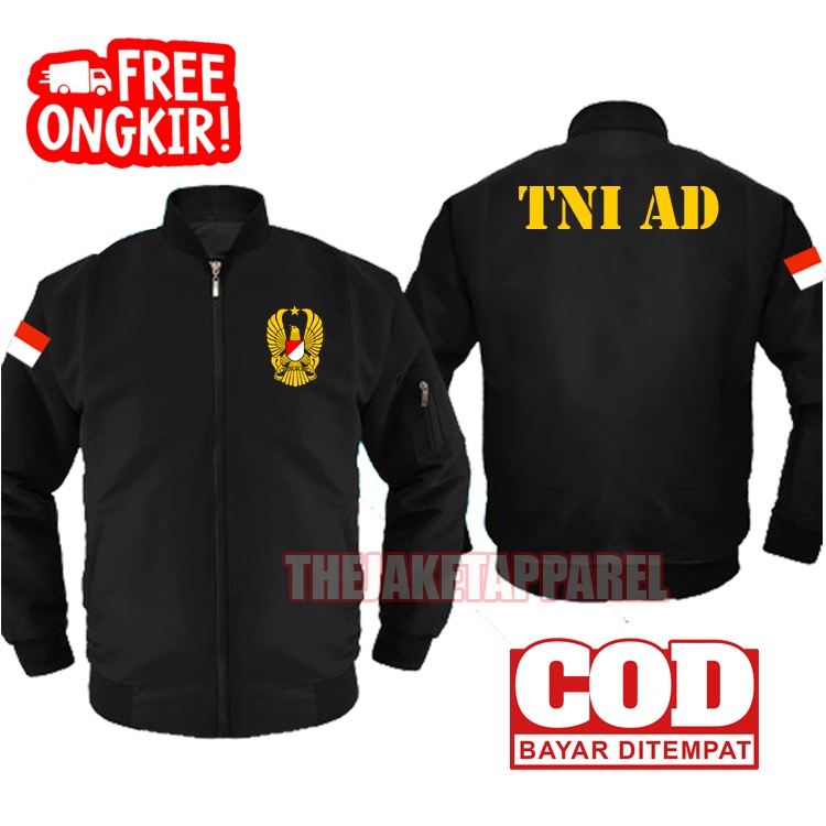 JAKET BOMBER TNI AD / JAKET TNI AD