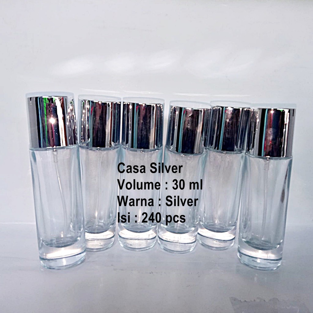 Botol Parfum Casa Silver 30 ml Lusinan