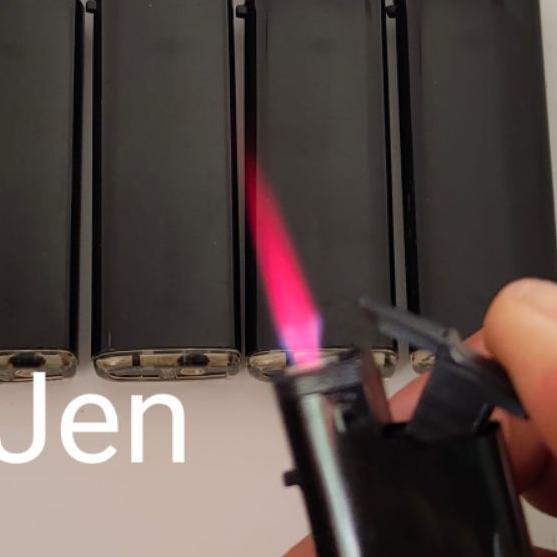 ۝ Korek Gas Bara Polos Hitam 50pcs ➭