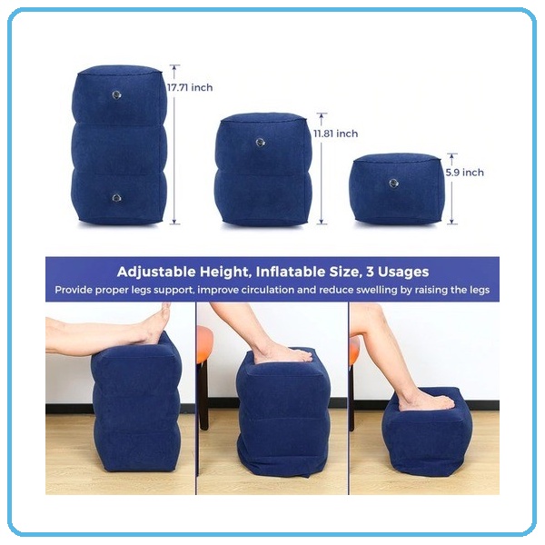 Ultima Flight Buddy Inflatable Foot Rest | Pijakan Kaki Travel