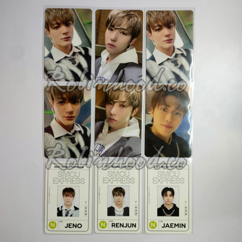 Jeno Jaemin Renjun smcu smtown daytime passcard