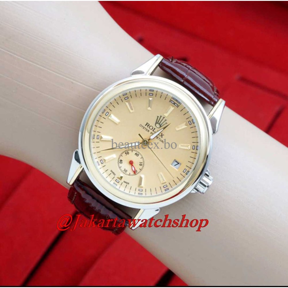SALE JAM TANGAN WANITA ROLEX OTOMATIS  PROMO LEBARAN
