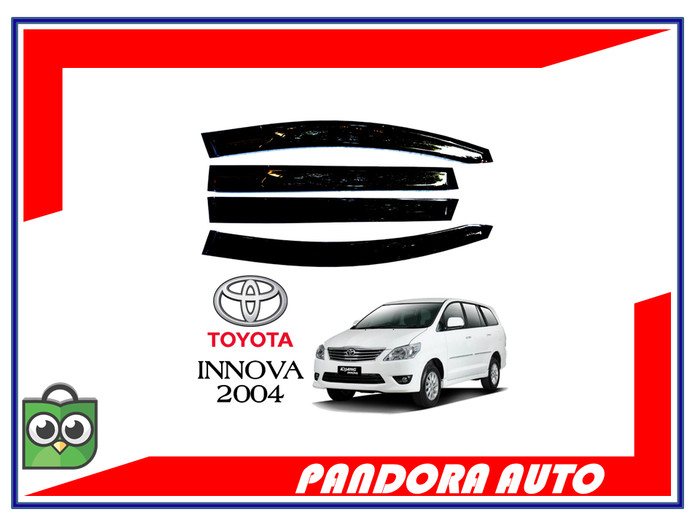 TALANG AIR MOBIL TOYOTA INNOVA 2004 MODEL SLIM AKRILIK HITAM