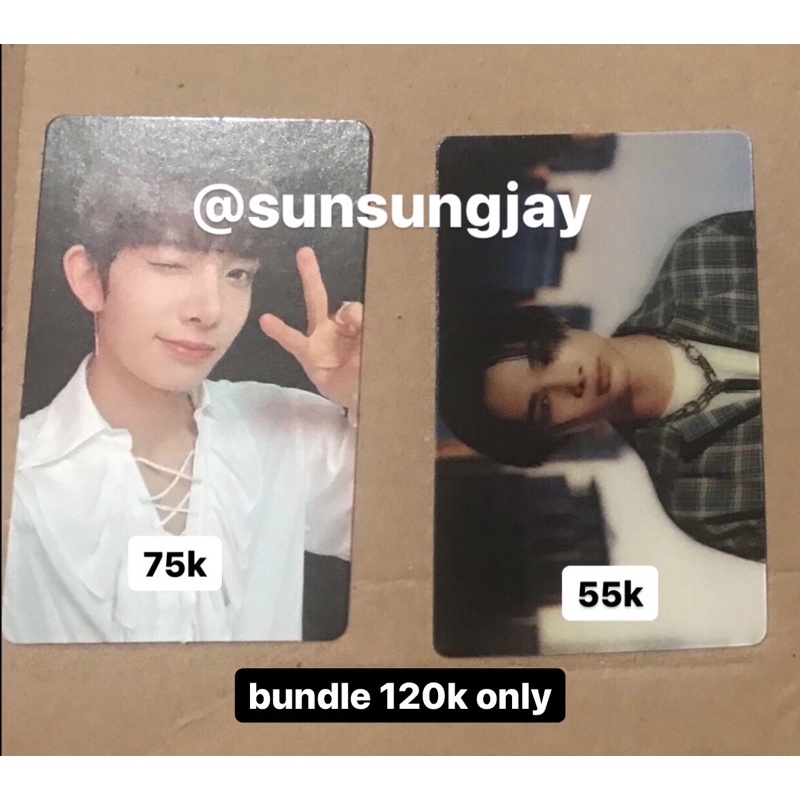 [BOOKED] PC Enhypen Heeseung Dusk BDO dan lenti Ni-ki Down BDC