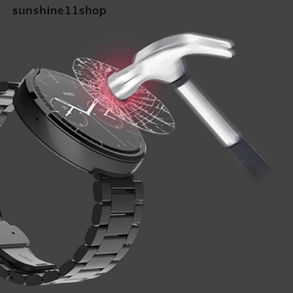 (SHO) 1pc Pelindung Layar Tempered Glass Untuk Smartwatch 28 / 30 / 34 / 35 / 36 / 37 / 38 / 40mm