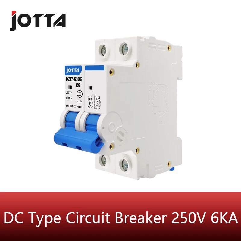 MCB DC 250V Solar Mini Circuit Breaker Sistem PV