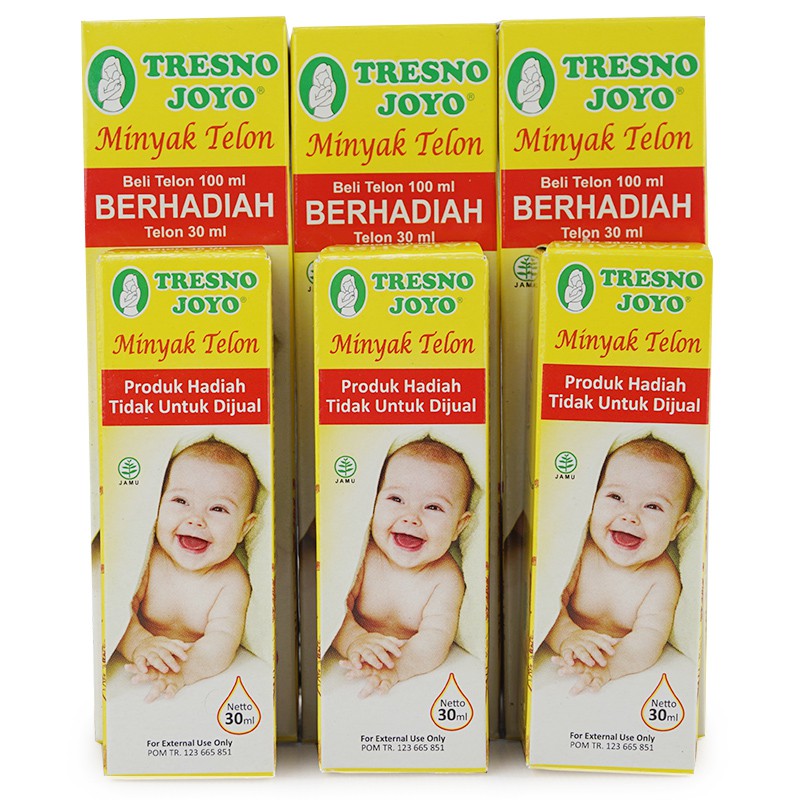 Tresno Joyo Minyak Telon 100ml + Free 30ml