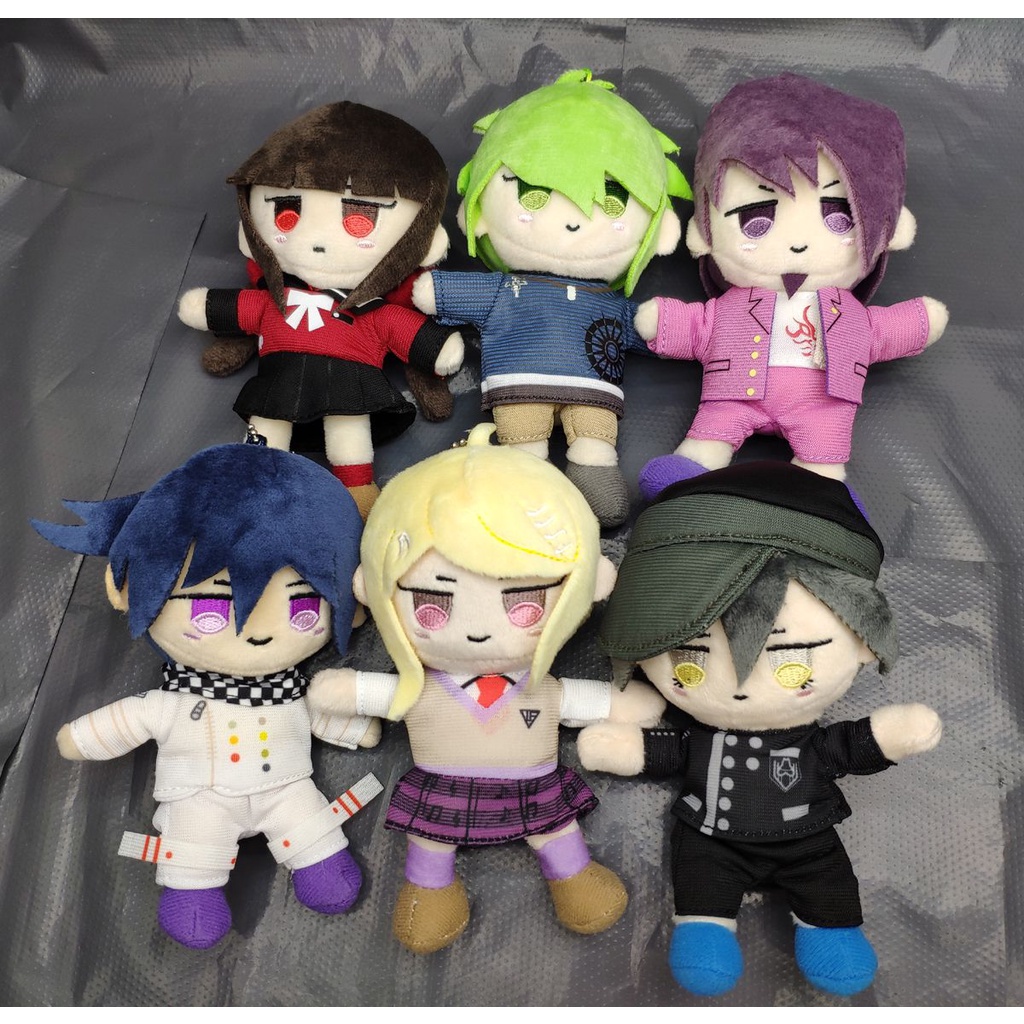 Anime Danganronpa V3 Dangan Ronpa Oma Kokichi Plush Toy Doll Key Chains Pendant