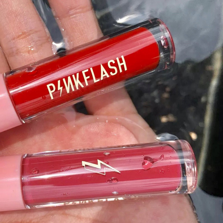 PINKFLASH Pelembab Pigmentasi Tinggi Matte Lipstik Lembut Tahan Lama N04 1 Piece Waterproof Lip Tint