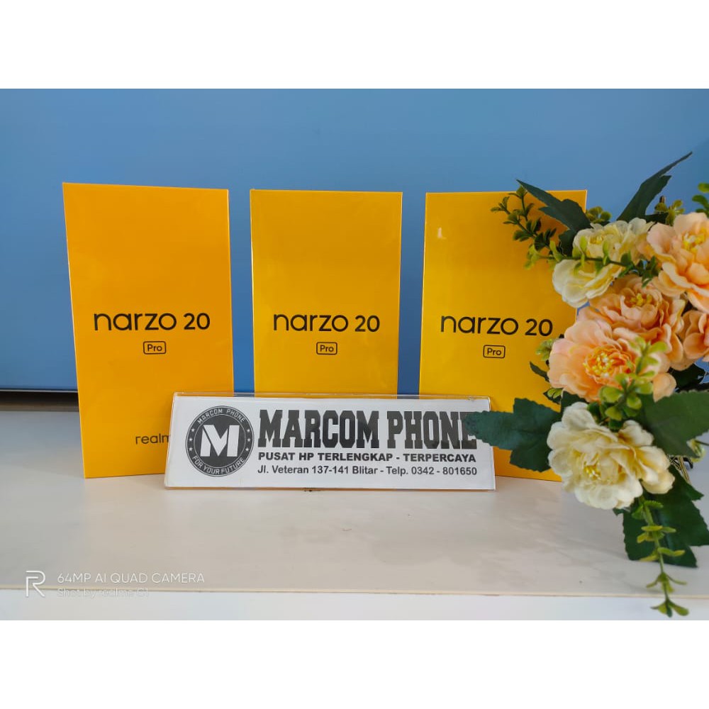 REALME NARZO 20 PRO RAM 8GB/128GB GARANSI RESMI