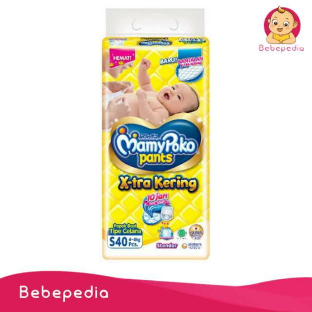 Popok Bayi Mamypoko S38 Pants Extra Kering