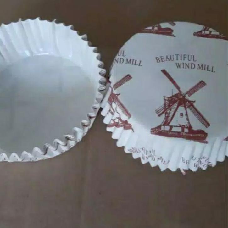 

Terbaik! cup roti bulat diameter 7 cm 200 pcs