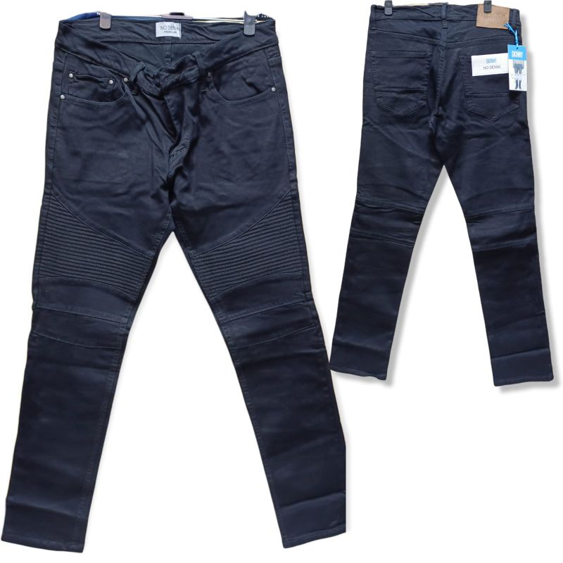 Celana Skinny Jeans Bikers Rider No Denim Premium - Celana Pensil Peia Biker - Celana DEnim Stretch