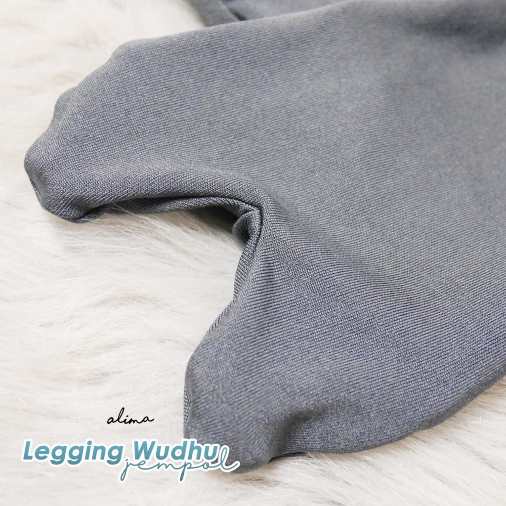 Legging Wudhu Jumbo Celamis Jempol Wanita Dewasa Bahan Spandek By Alima Indonesia