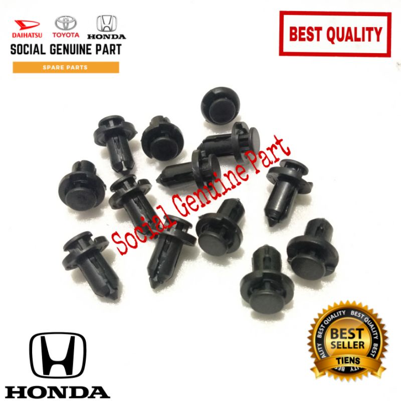 kancing klip clip bemper mobil honda Brio brv HRV jazz CRV Civic Ferio Freed panjang L universal