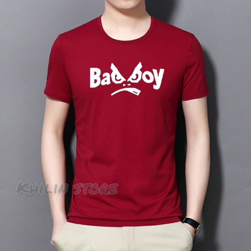 Kaos distro pria Badboy kaos oblong cowok distro baju kaos pria atasan cowok pakaian distro pria dewasa Tshirt laki-laki