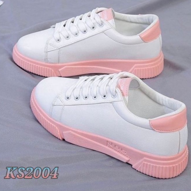 [SALE] LITTLE WHITE SNEAKERS WANITA KOREAN KS2004 KS