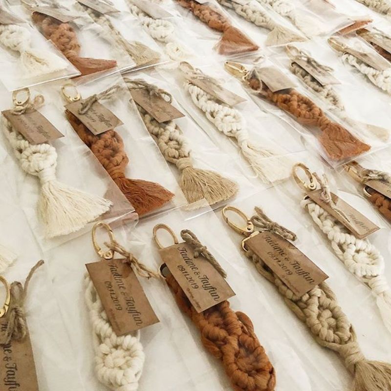 Macrame Souvenir // Makrame Sovenir Gantungan Kunci
