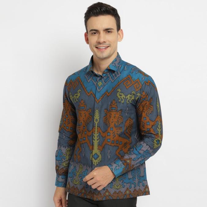 Carlos Moreno Kemeja Batik Pria - Awandana