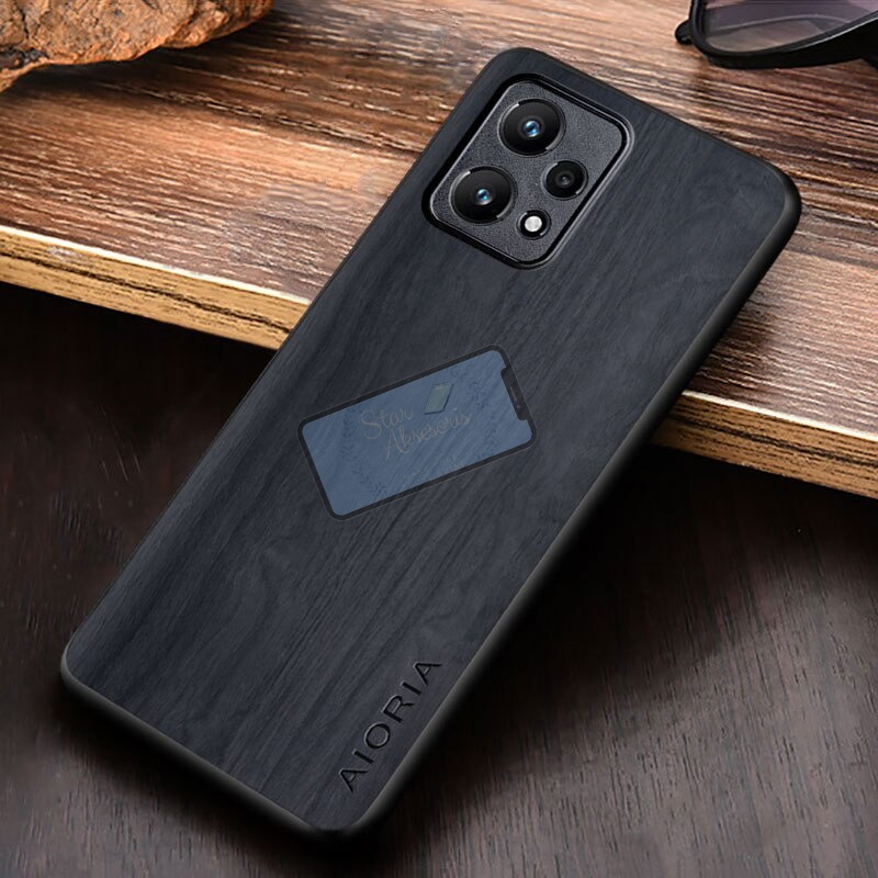 Case Realme 9 4G Case Aioria Wood Pattern Original Case Realme 9 4G