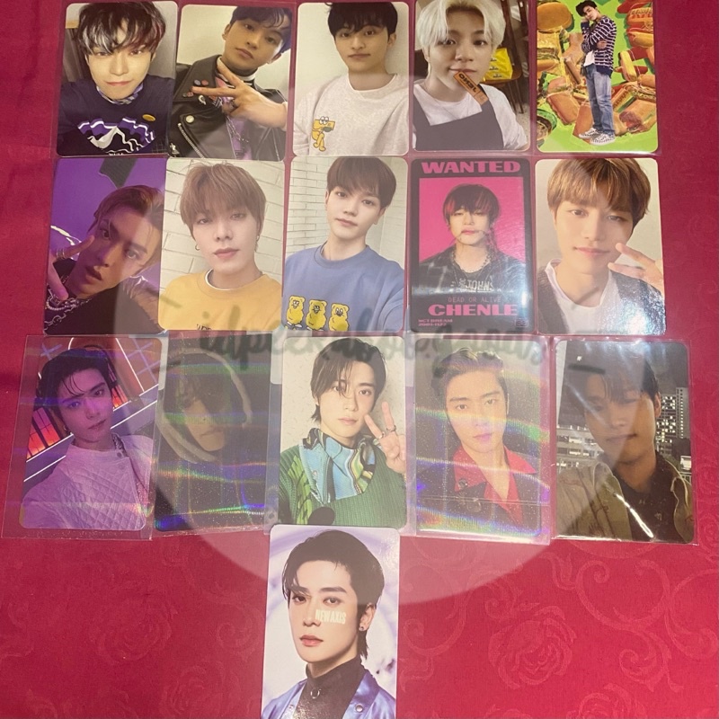 [READY STOCK] PHOTOCARD (PC) NCT 127 NCT DREAM DOYOUNG STICKY, MARK CRAZY, MARK CAFE, JENO CAFE, JAE