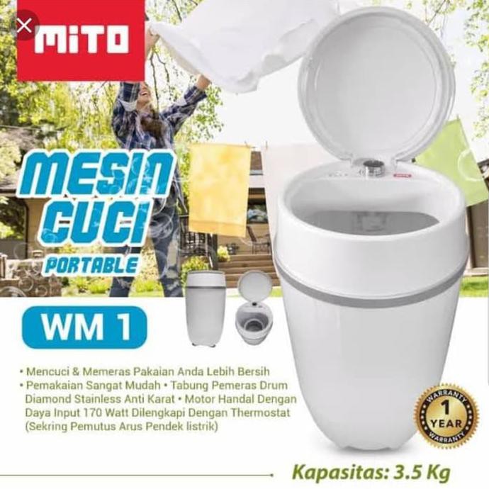 MITO Mesin Cuci Portable WM 1