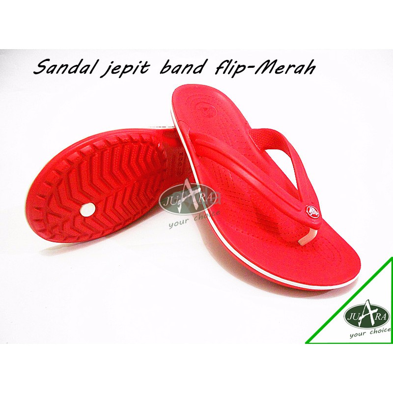 red band flip flops